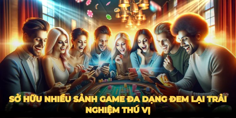 Thabet sở hữu nhiều sảnh game đa dạng đem lại trải nghiệm thú vị